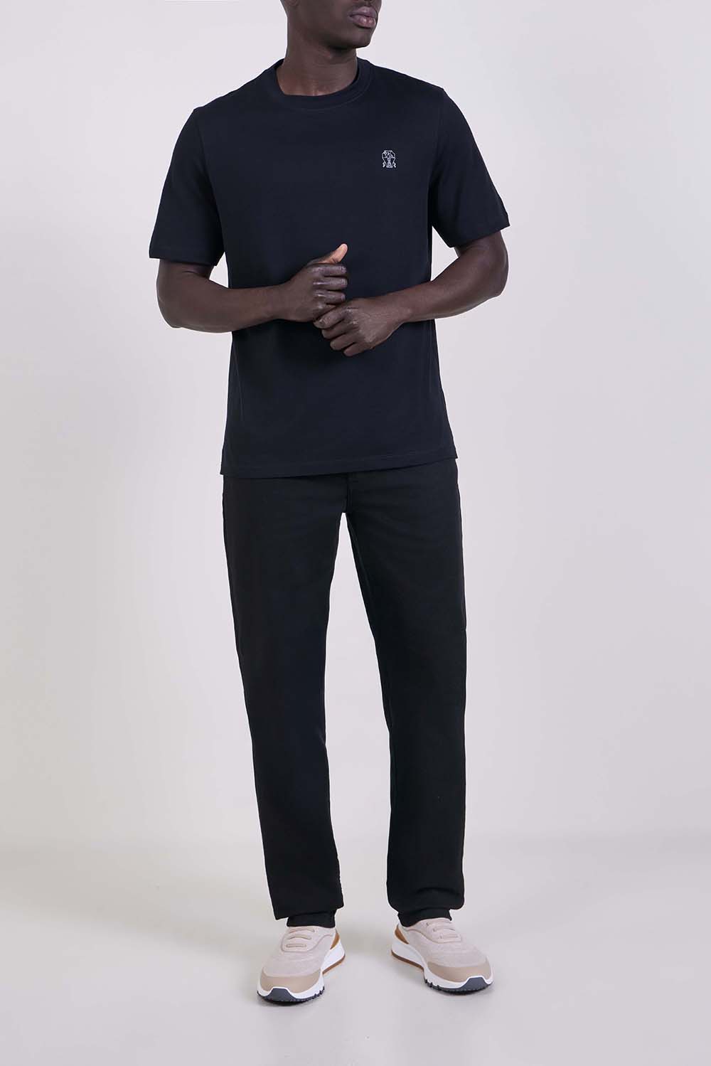 חולצת טי בגזרה ישרה